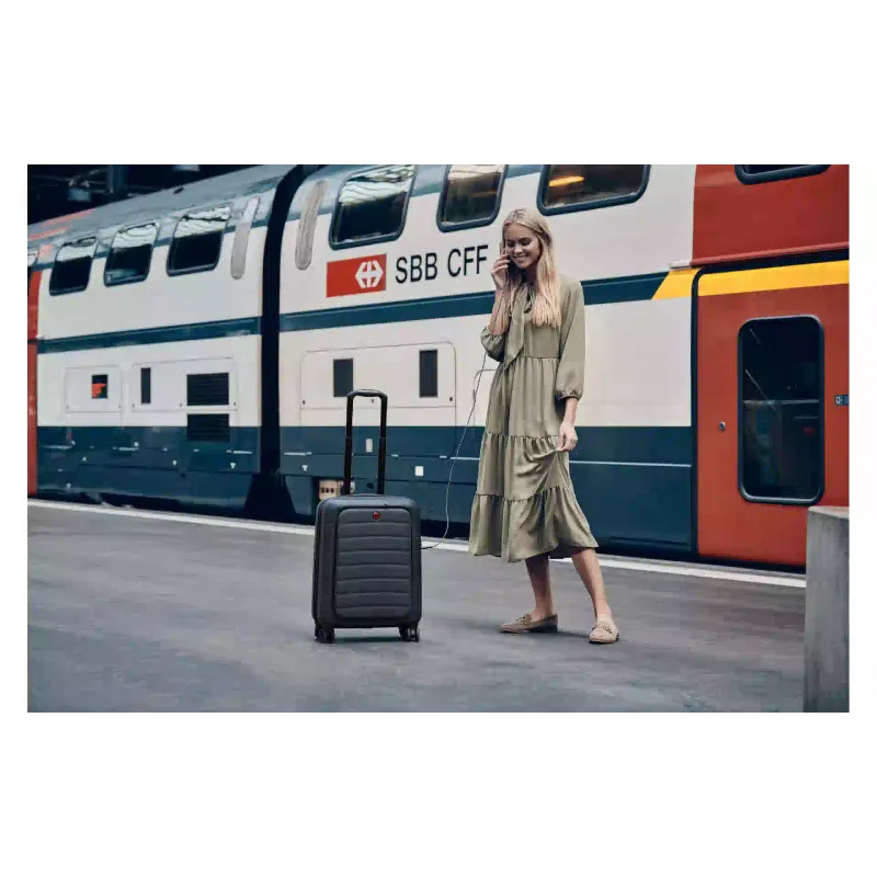 Bőrönd Wenger Syntry, Black (610163)