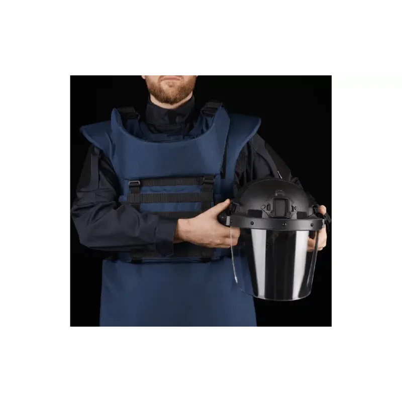 Anti-Fragmentierungs-Kit Ukrainian Armor Humanitarian Demining Apron, Blue (HDASMBLUE2)