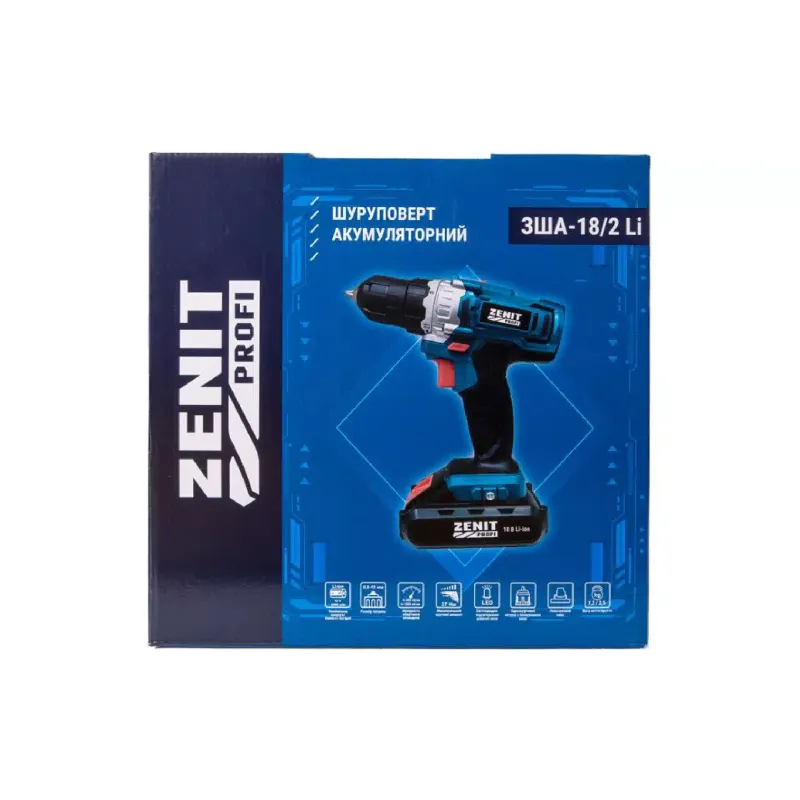 Screwdriver-drill Zenit Profi (850855)