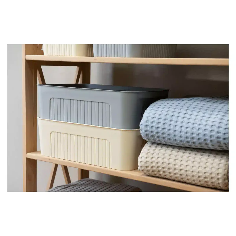 Caja de almacenamiento con tapa Ardesto, Gray (ARHC2523G)