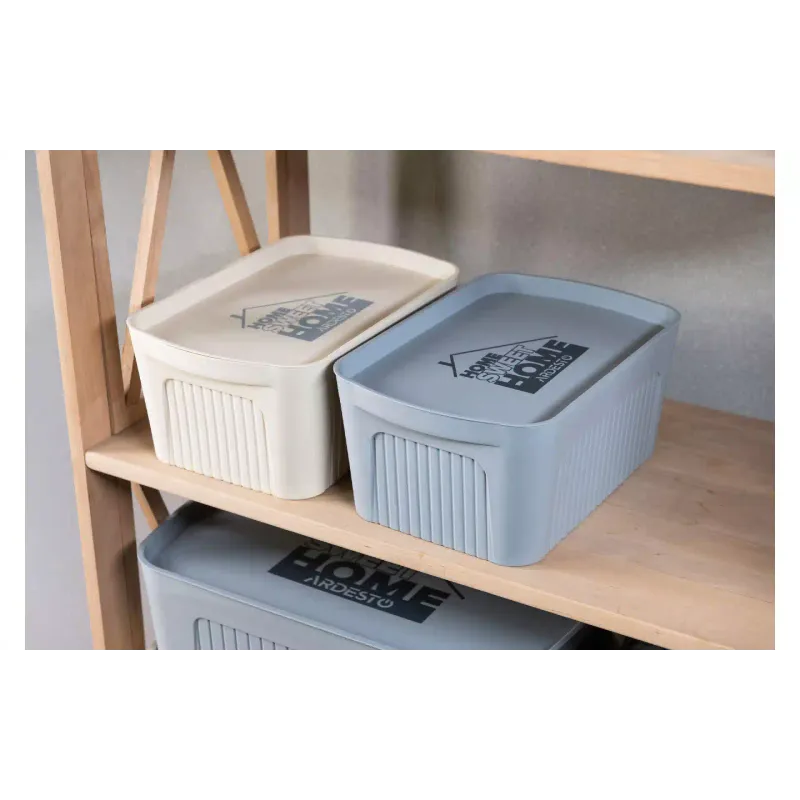 Aufbewahrungsbox mit Deckel Ardesto, Beige (ARHC2523B)