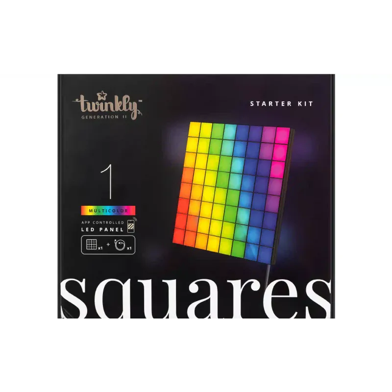 لوحة Twinkly, Black (TWQ064STW-01-BUSB)