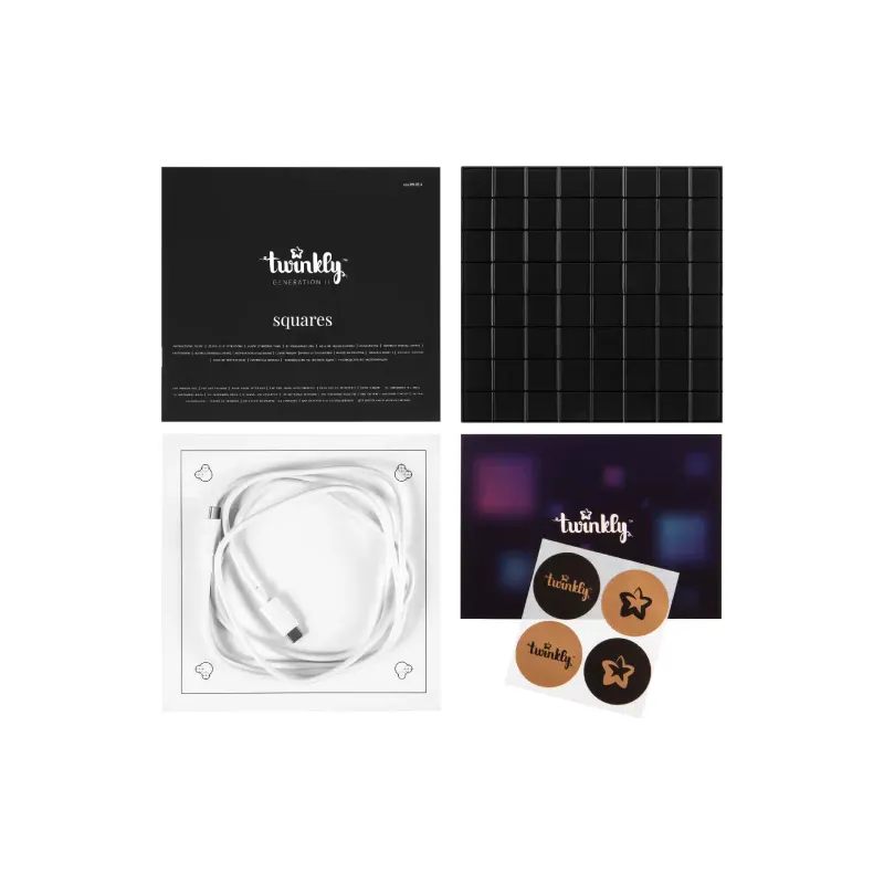 لوحة Twinkly, Black (TWQ064STW-01-BUSB)