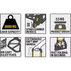 Carrinho de carga Stanley (SXWT-FT584)