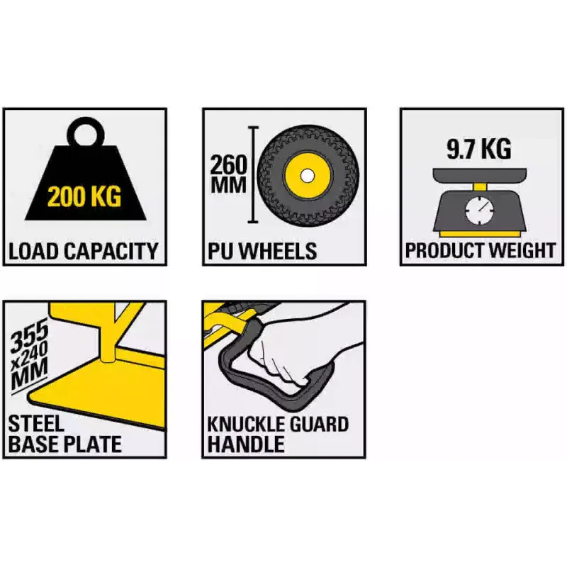 Тележка грузовая Stanley (SXWT-HT522)