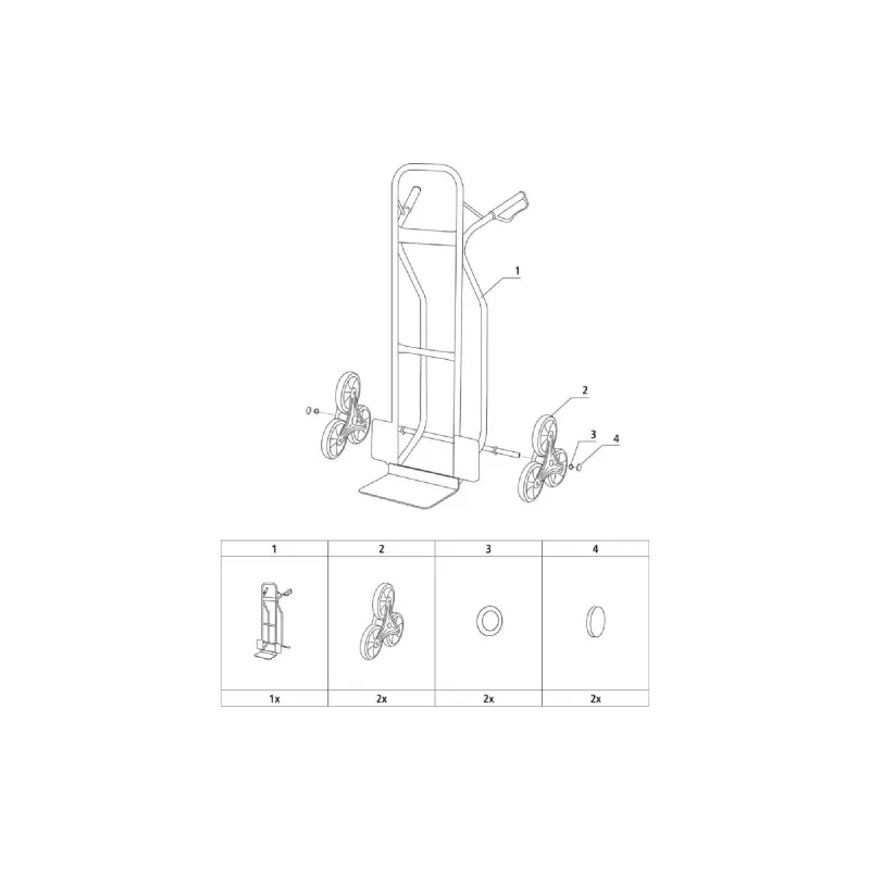 Тележка грузовая Stanley (SXWT-HT523)
