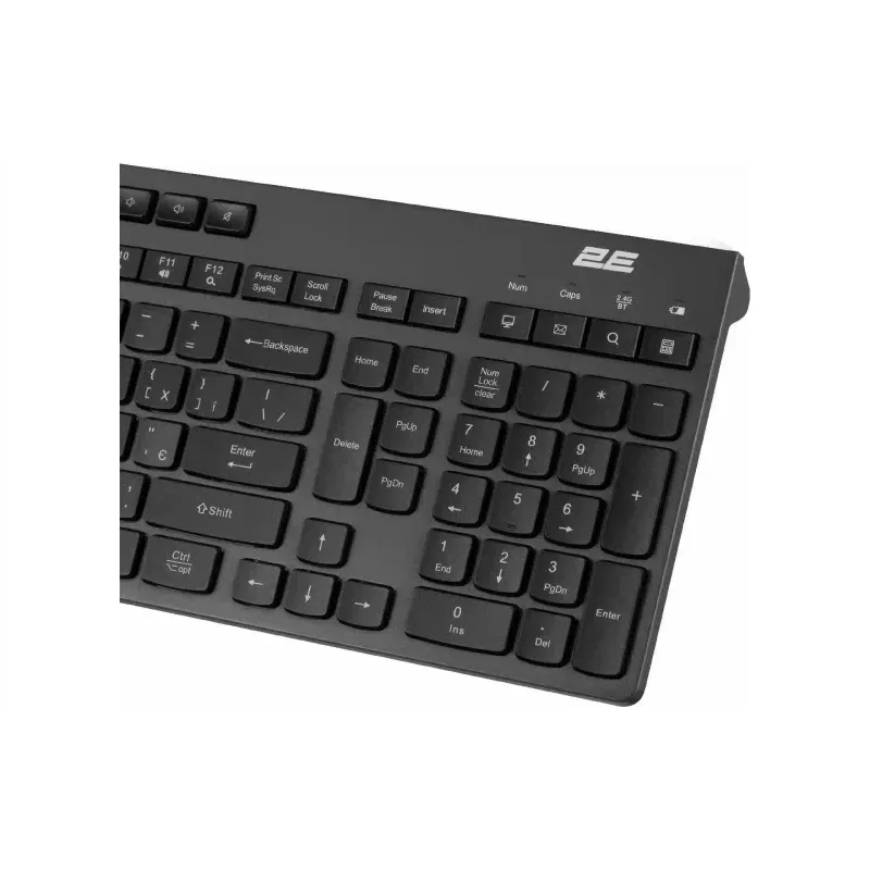 لوحة مفاتيح غشائية 2E KS280, Black/Grey (2E-KS280WBGR_UA)