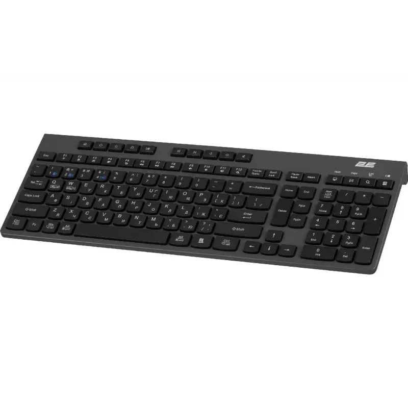 لوحة مفاتيح غشائية 2E KS280, Black/Grey (2E-KS280WBGR_UA)