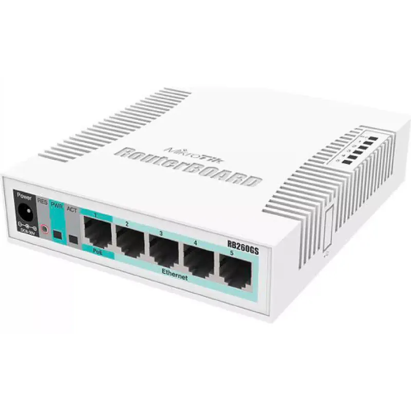 يُحوّل MikroTiK (CSS106-5G-1S)