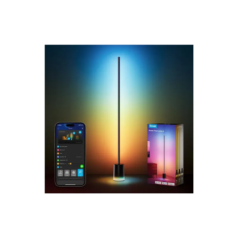 Smart floor lamp Govee Floor Lamp 2 (H607C311), Wi-Fi, Black