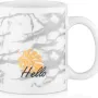 Xícara Ardesto Hello, White/Grey (AR3048WG)