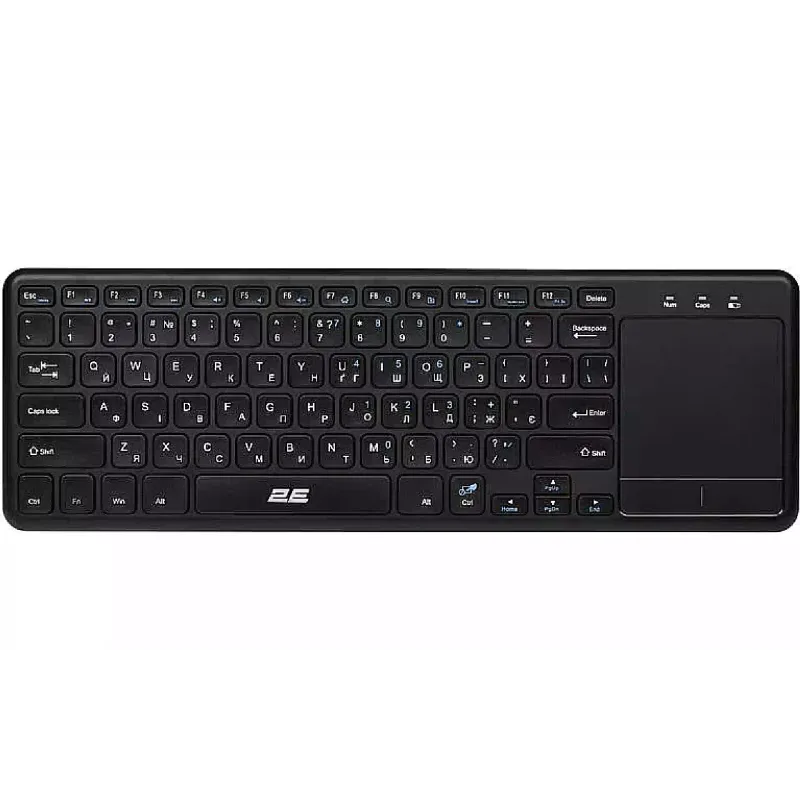 لوحة مفاتيح مقصية 2E KT100, Black (2E-KT100WB_UA)