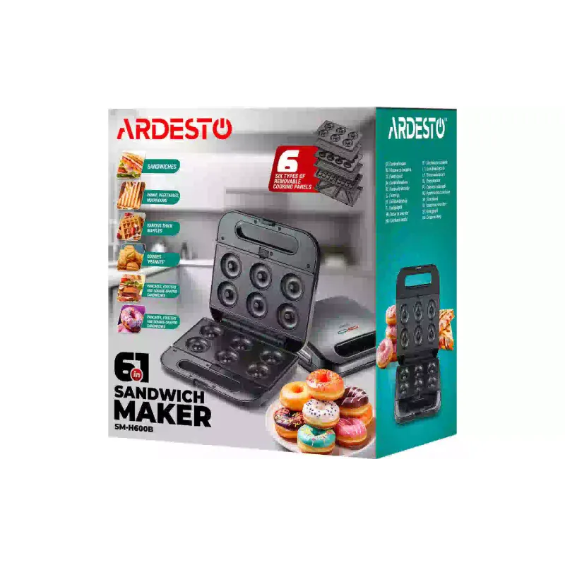 Πολυκατασκευαστής Ardesto, Black (SM-H600B)