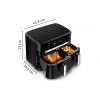 Multi-Backofen Tefal Dual Easy Fry XXL, Black (EY9428E0)
