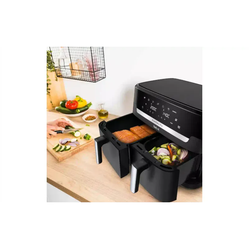 Multi-Backofen Tefal Dual Easy Fry XXL, Black (EY9428E0)