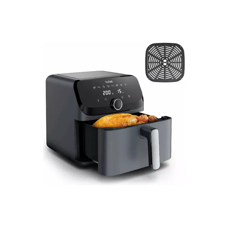 Večnamenska pečica Tefal Easy Fry Mega, Dark Grey (EY855BE0)