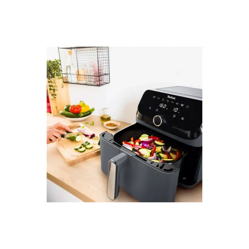 Večnamenska pečica Tefal Easy Fry Mega, Dark Grey (EY855BE0)