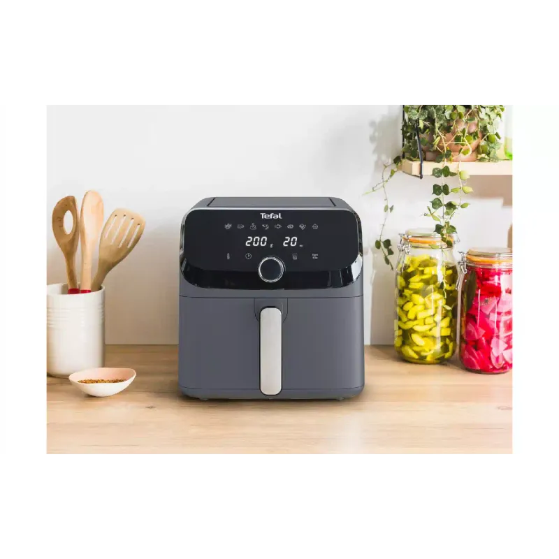 Večnamenska pečica Tefal Easy Fry Mega, Dark Grey (EY855BE0)