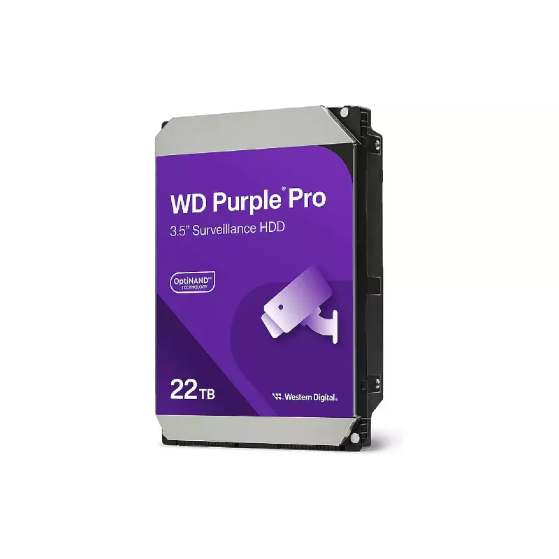 Накопичувач HDD WD Purple Pro (WD221PURP), SATA 3.0, Purple