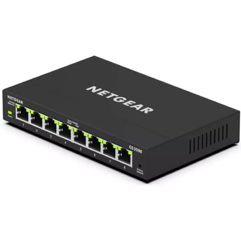 Комутатор Netgear  (GS308E-400EUS)