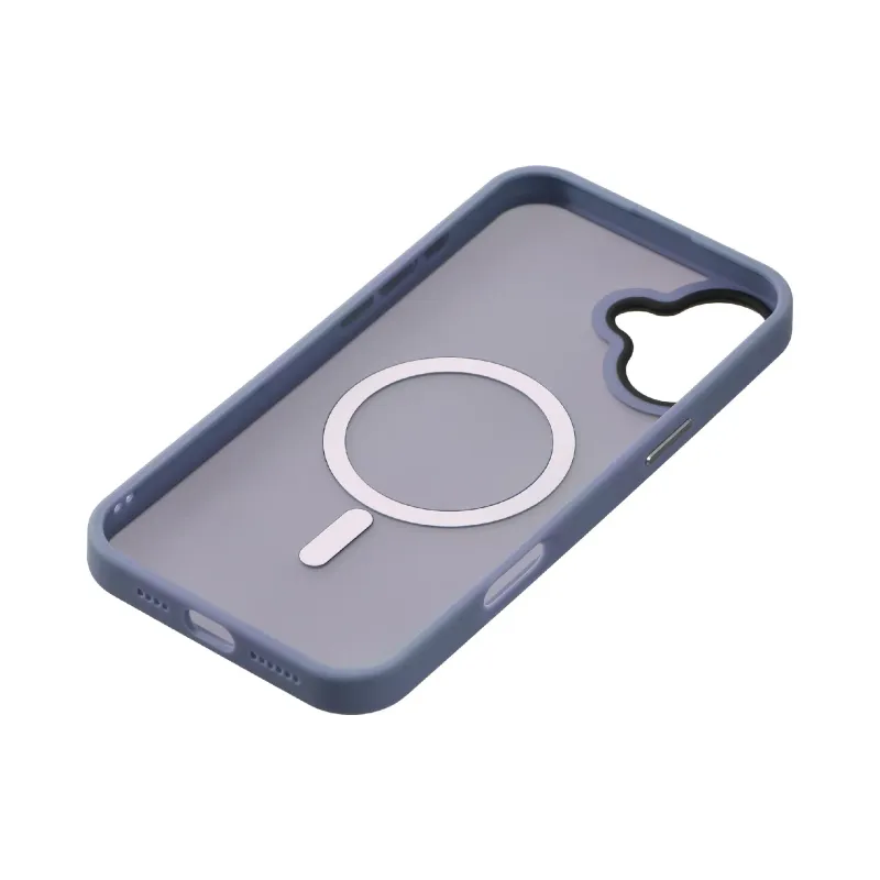 Случай 2E Soft Touch MagSafe, Light Blue (2E-IPH-16PL-OCLS-LB)