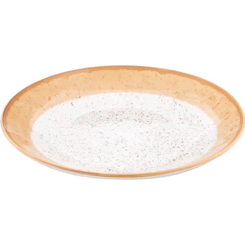 طبق حلوى Ardesto Siena, White/Yellow (AR2919SBG)