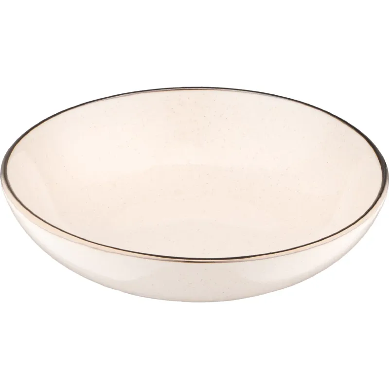 Soup plate Ardesto Emilia, Beige (AR0720EBG)