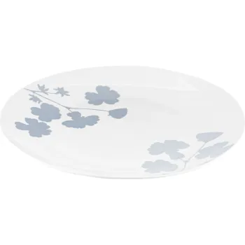 Dinner plate Ardesto Capri, White/Light Blue (AR0427CWB)