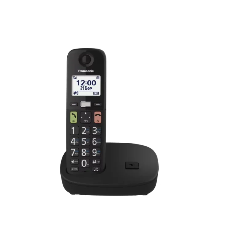 Ραδιοτηλέφωνο DECT Panasonic, Black (KX-TGU110UAB)