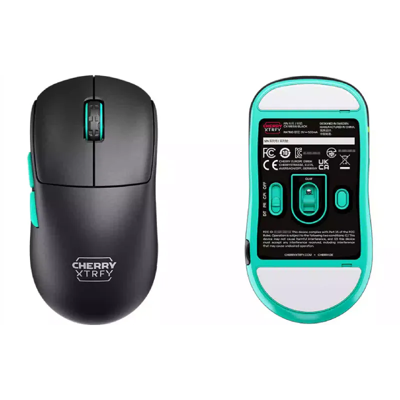 الفأر Cherry Xtrfy M64, Black (CX-M68W-BLACK)