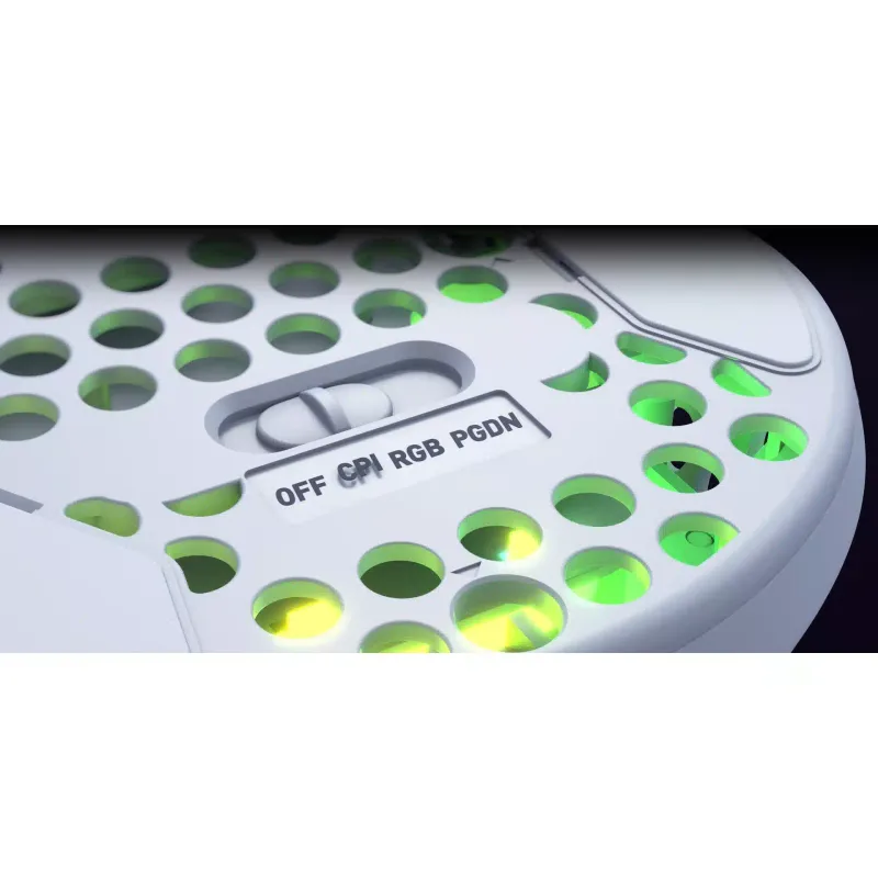 Mouse Cherry Xtrfy M4  White (M4W-RGB-WHITE)