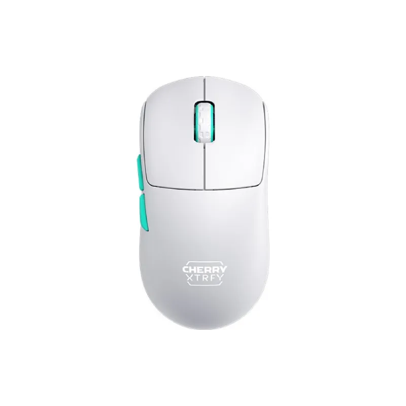 Ratón Cherry Xtrfy M68, White (CX-M68W-WHITE)