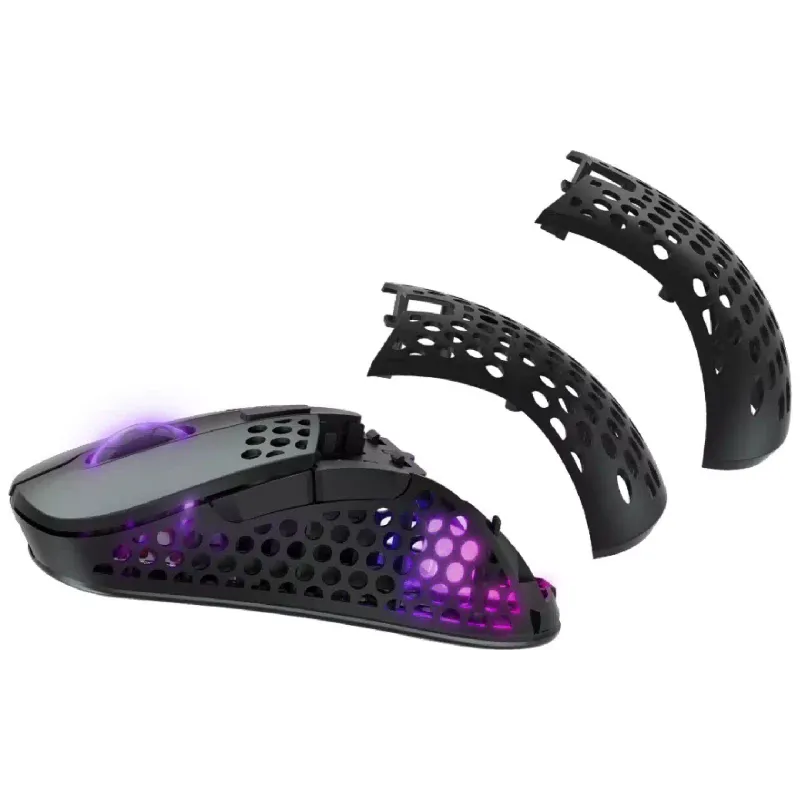 Egér Cherry Xtrfy M4, Black (M4W-RGB-BLACK)