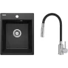 Kuhinjsko korito + mešalnik Deante Corio, Graphite (ZRCD2103)