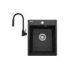 Кухонна мийка + змішувач Deante Corio, Graphite (ZRCE2103)