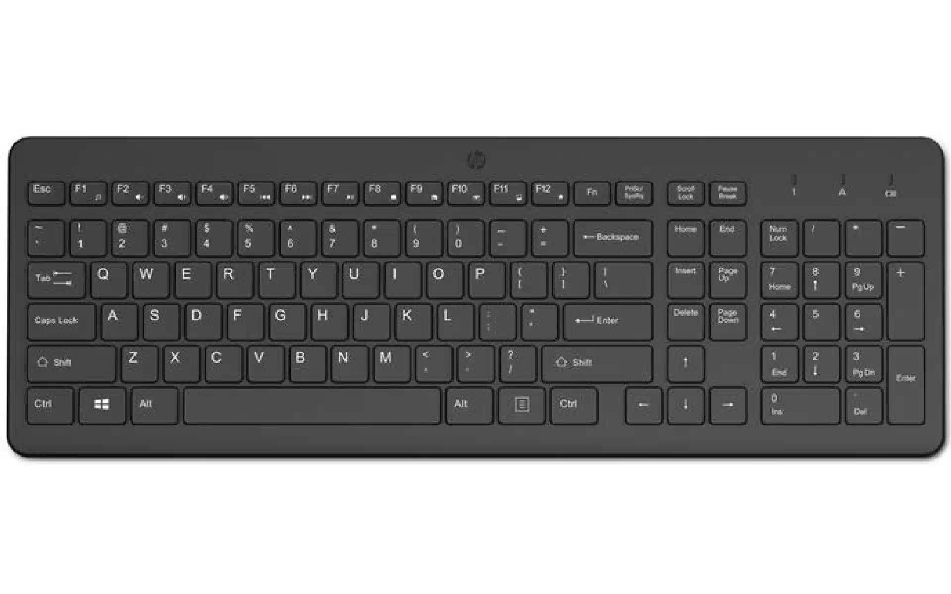 Teclado de membrana HP 220, Black (805T2AA) Teclado de membrana HP 220, Black (805T2AA)