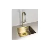 حوض المطبخ + الخلاط Deante Olfato, Brushed Gold (ZPOER10B)