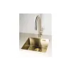 حوض المطبخ + الخلاط Deante Olfato, Brushed Gold (ZPOER10B)