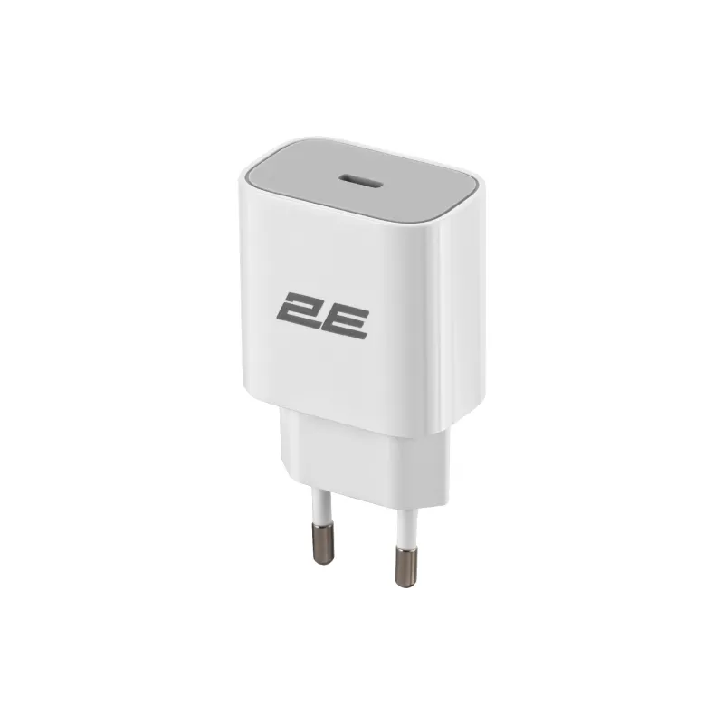 Charger 2E, White (2E-WC1USBC25W-W)