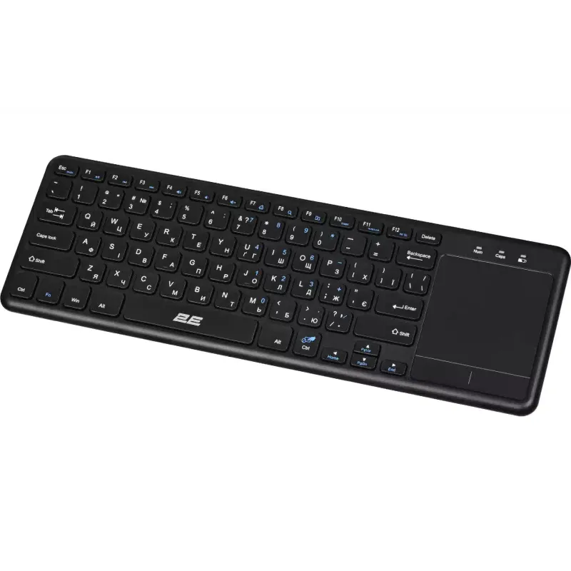 لوحة مفاتيح مقصية 2E KT100, Black (2E-KT100WB_UA)