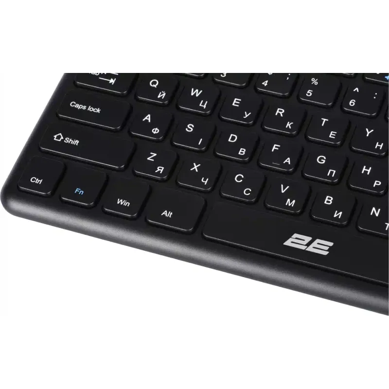 لوحة مفاتيح مقصية 2E KT100, Black (2E-KT100WB_UA)