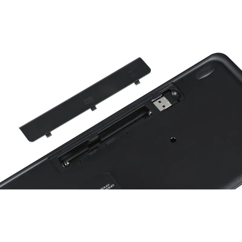 لوحة مفاتيح مقصية 2E KT100, Black (2E-KT100WB_UA)