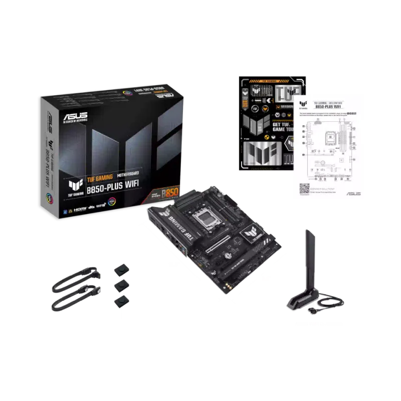 Материнська плата Asus TUF Gaming B850 Plus (B850 PLUS TUF GAMING WIFI), sAM5, Wi-Fi