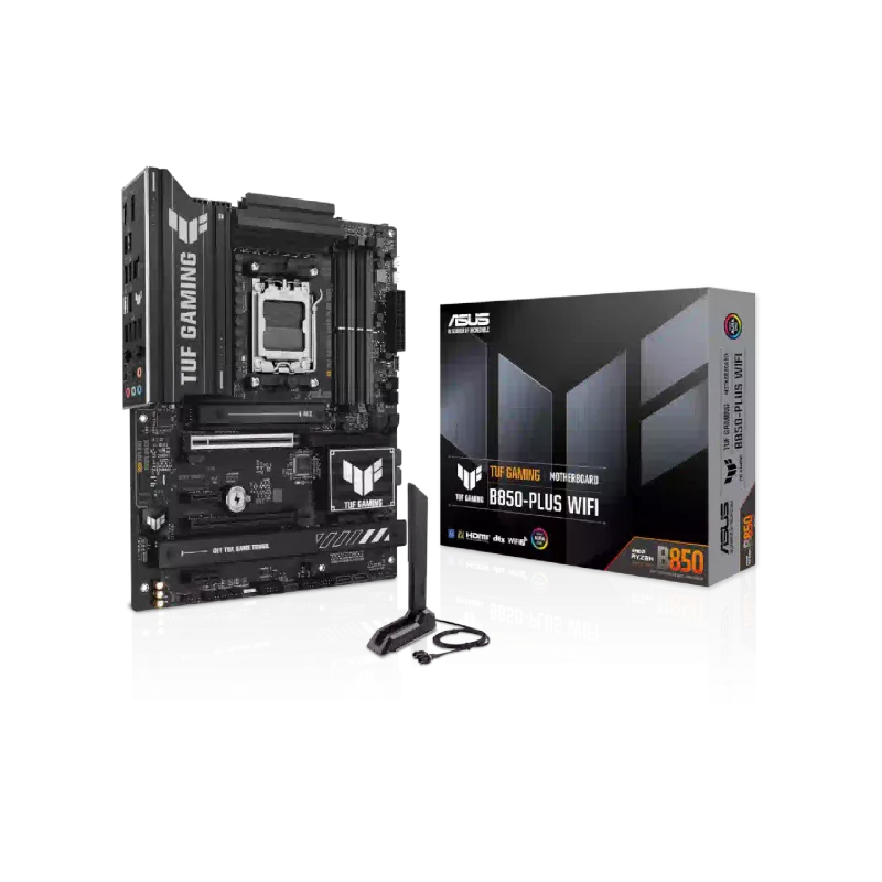 Материнська плата Asus TUF Gaming B850 Plus (B850 PLUS TUF GAMING WIFI), sAM5, Wi-Fi