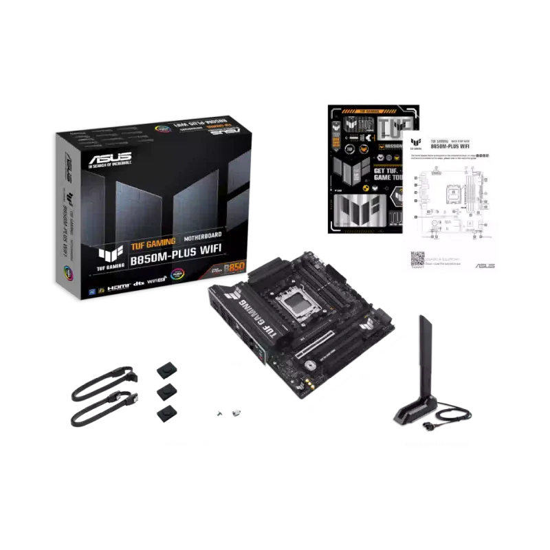 Материнская плата Asus TUF Gaming /Wi-Fi B850M-PLUS (TUF GAMING B850M PLUS WIFI)