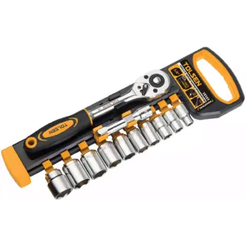 Conjunto de cabeças de soquete Tolsen Profi (15151)