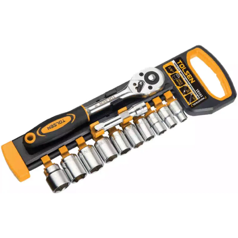 Juego de cabezas huecas Tolsen Profi (15151)