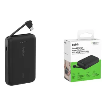 باور بانك Belkin 10000 mAh, Black (BPB021HQBK)