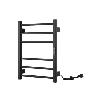 Toalheiro aquecido Ardesto, Matte Black (6.1.0700.06.BM)