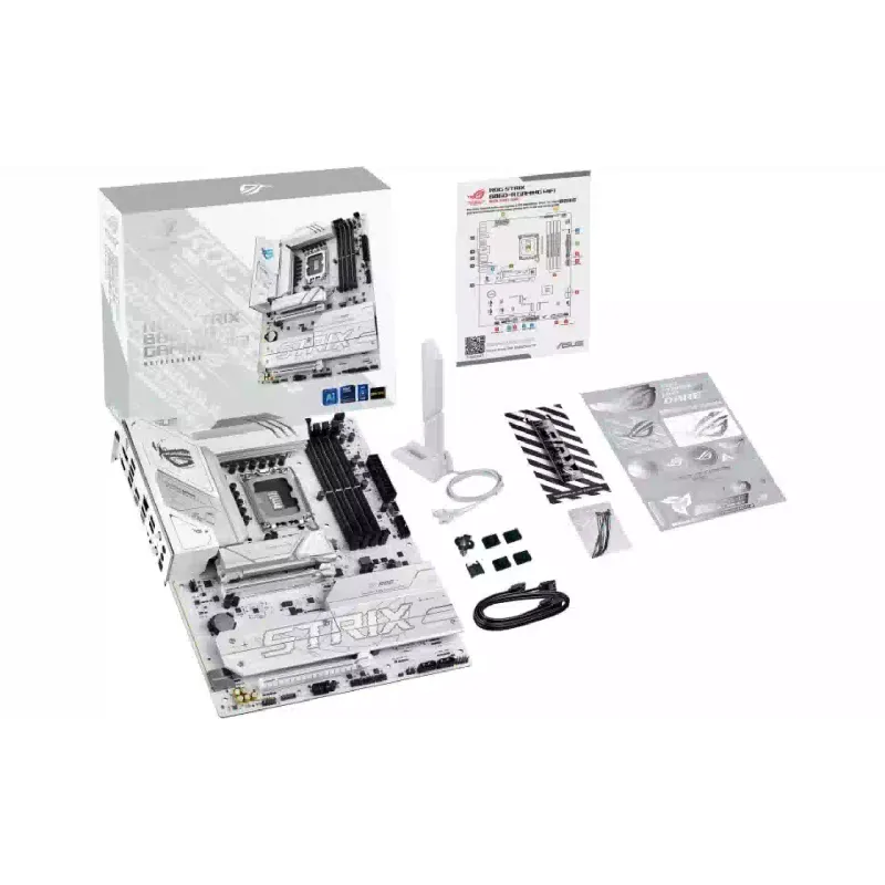 Дънна платка Asus ROG Strix Gaming B860-A, White (90MB1JI0-M0EAY0)